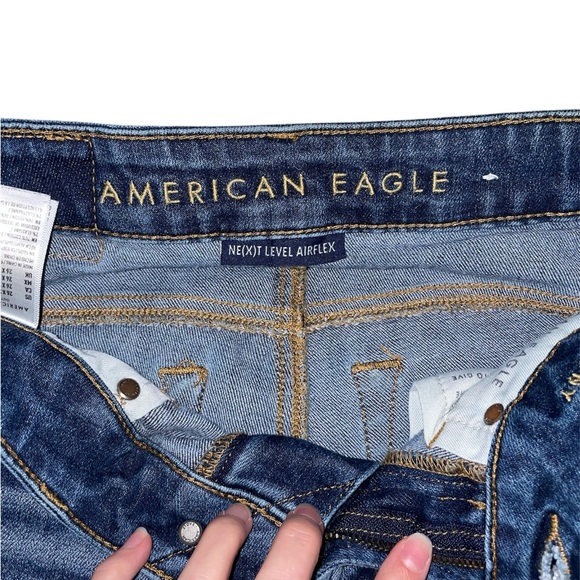 American Eagle Men’s Next Level Airflex Skinny Jeans 26x30 - Picture 3 of 5
